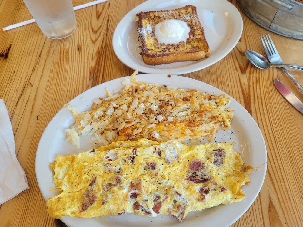 Bacon and Cheese Omelette