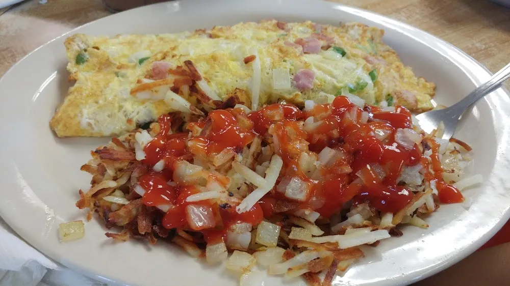Denver Omelet with Hash Browns